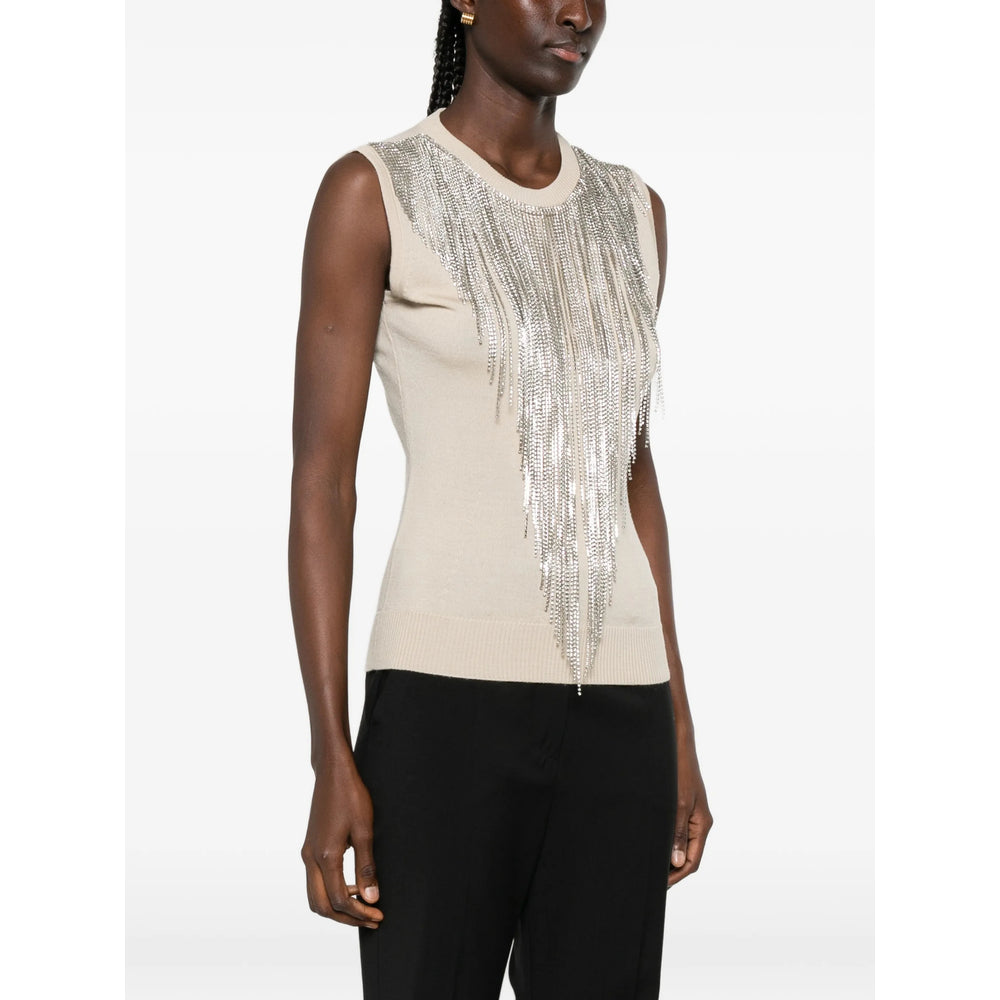 Sportmax Neutrals Tops - Vests & Tank Tops Women SPORTMAX