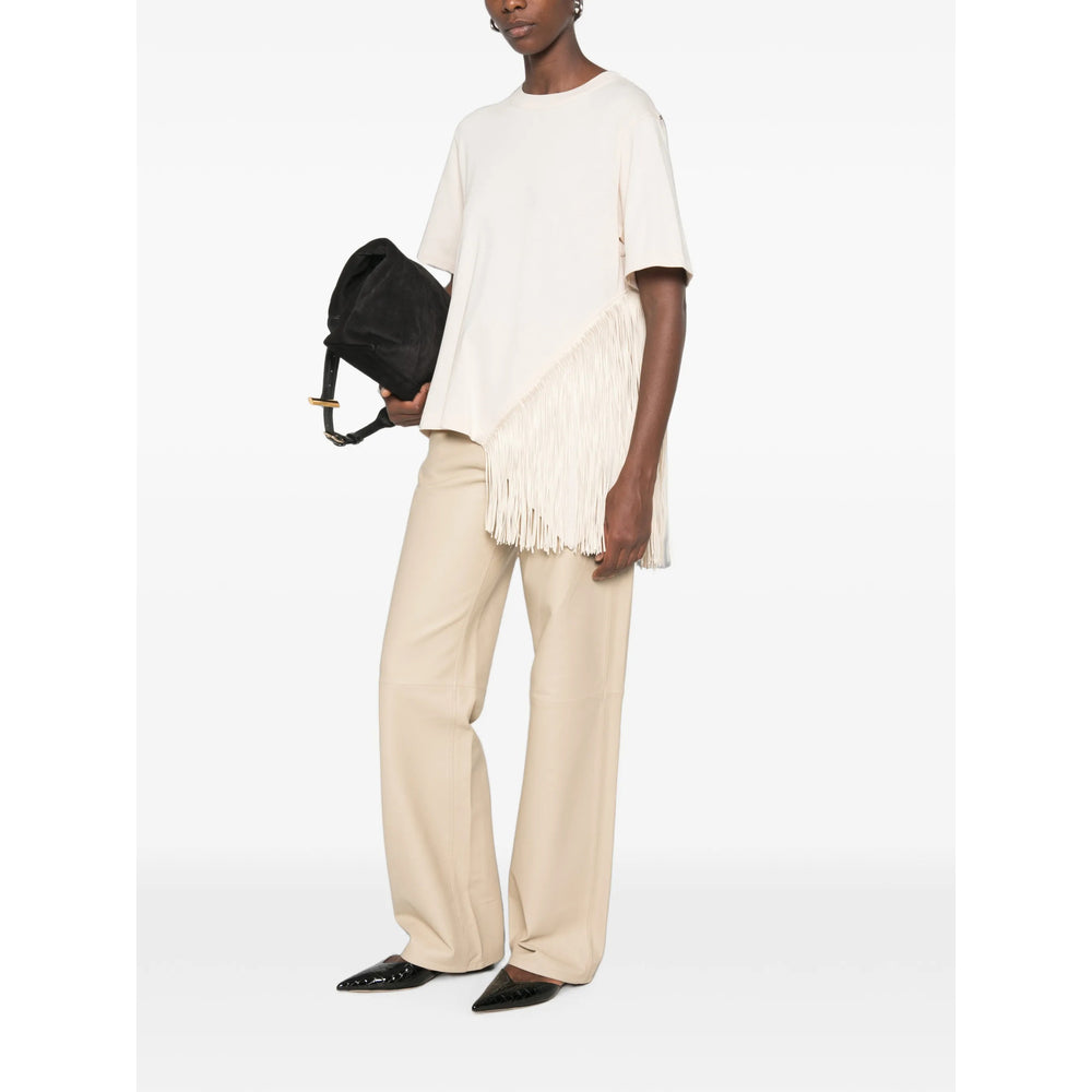 Sportmax Neutrals Tops - T-Shirts & Jerseys Women SPORTMAX