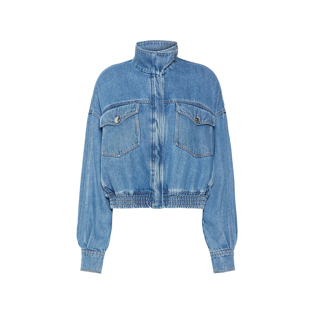 Sportmax Blue Jackets - Denim Jackets Women SPORTMAX