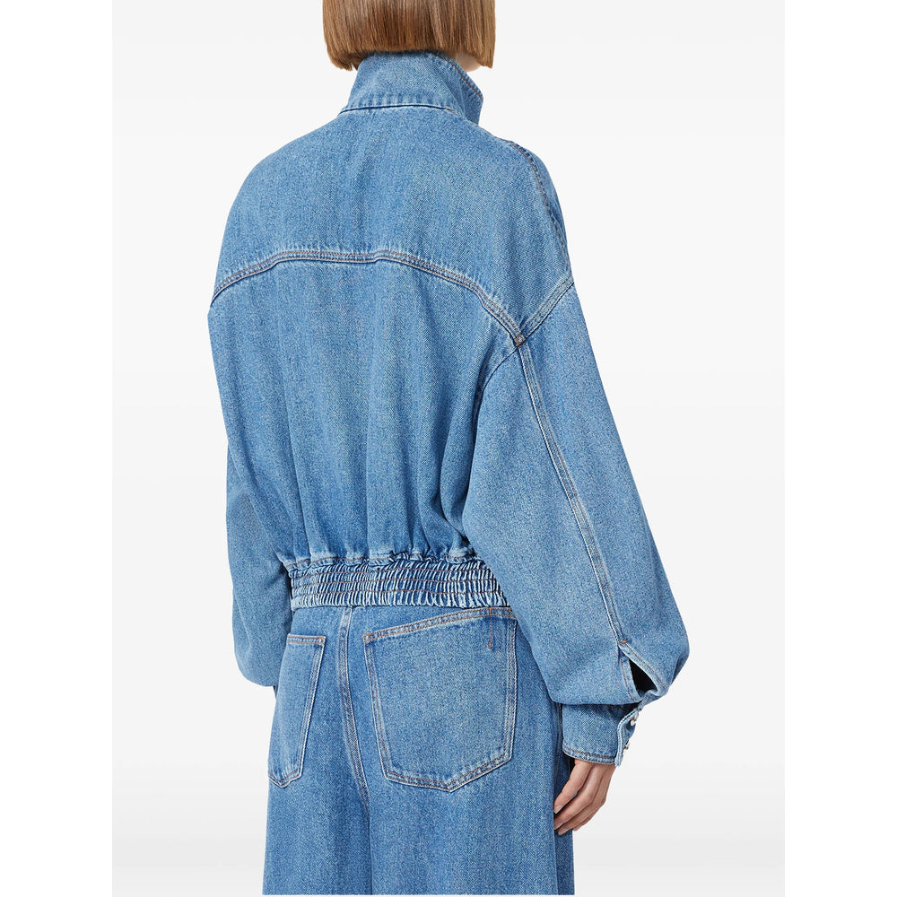Sportmax Blue Jackets - Denim Jackets Women SPORTMAX