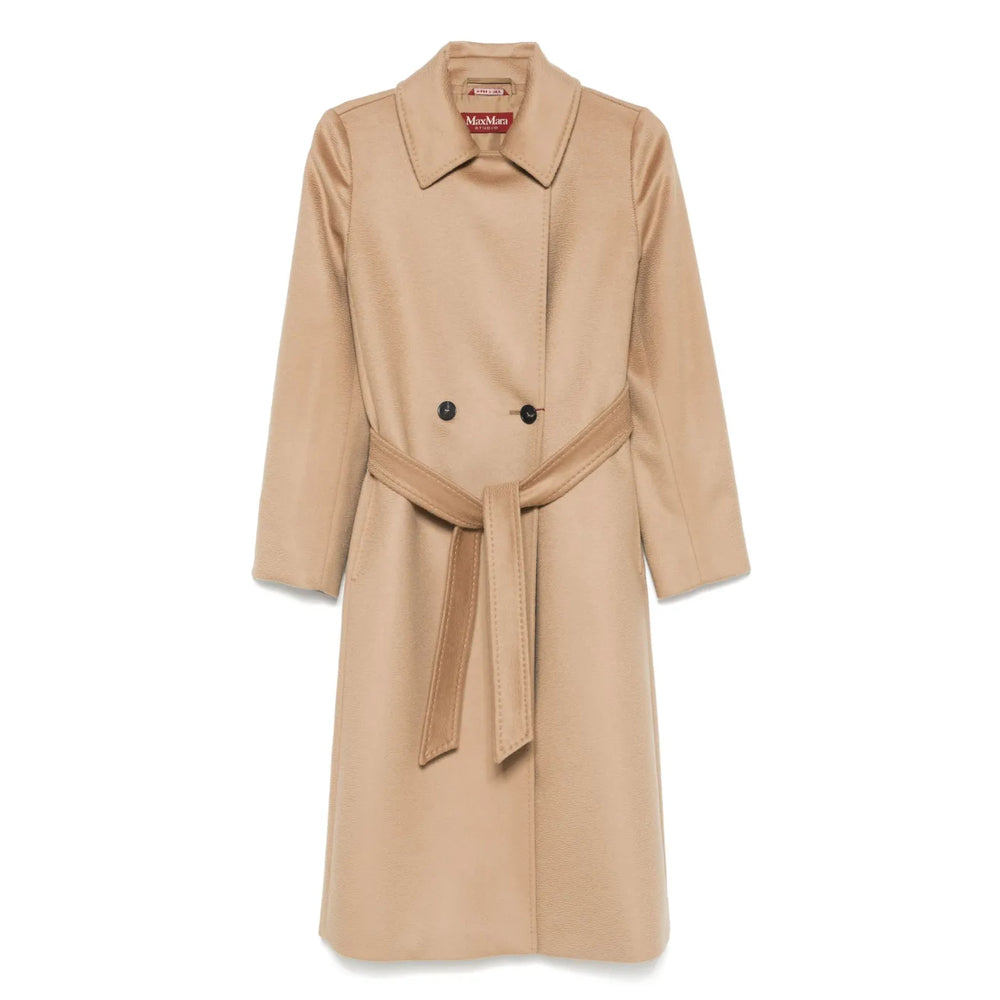Max Mara Studio Neutrals Coats - Trench & Raincoats Women MAX MARA STUDIO