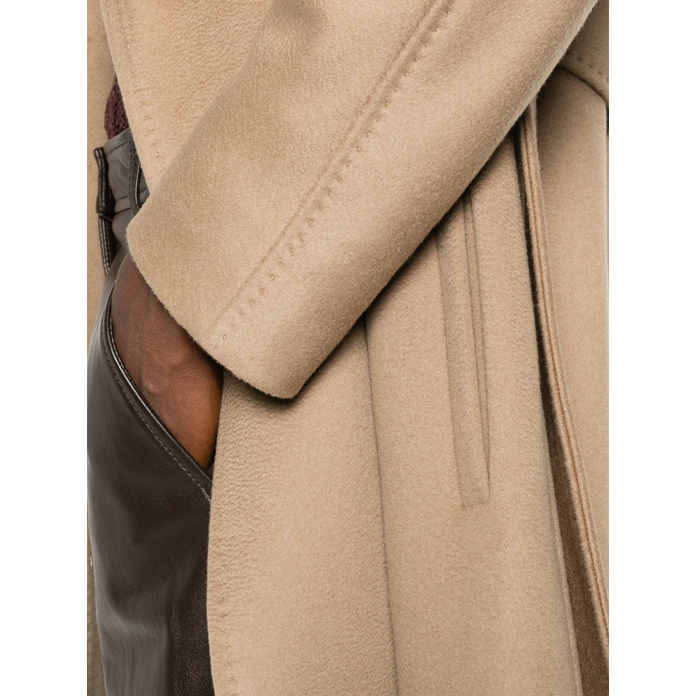 Max Mara Studio Neutrals Coats - Single Breasted Coats Women MAX MARA STUDIO