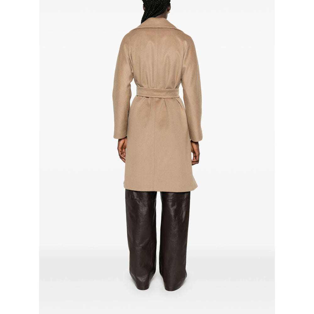 Max Mara Studio Neutrals Coats - Single Breasted Coats Women MAX MARA STUDIO