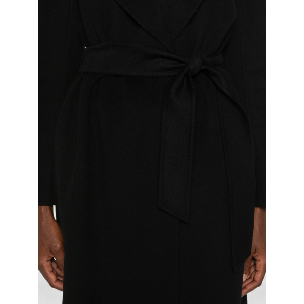 Max Mara Studio Black Coats - Single Breasted Coats Women MAX MARA STUDIO