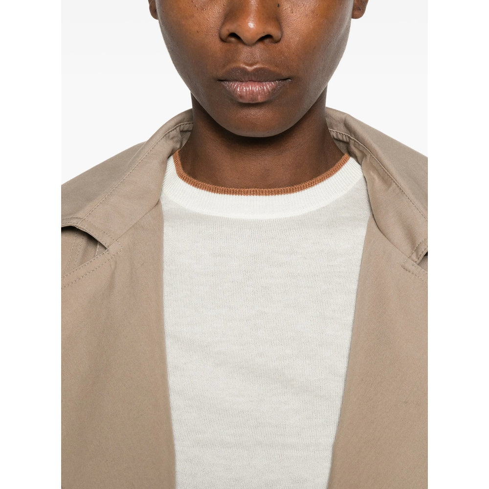 Max Mara Studio White Tops - T-Shirts & Jerseys Women MAX MARA STUDIO