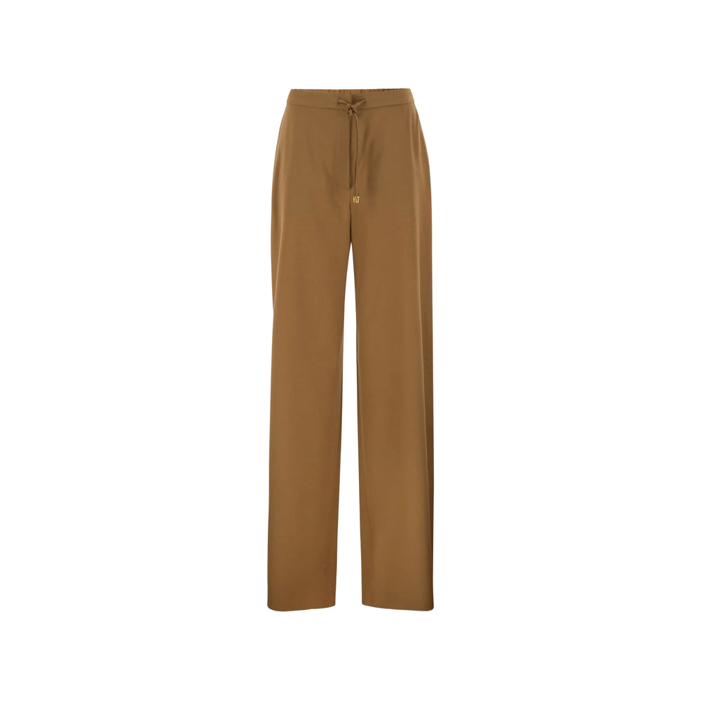 Max Mara Studio Brown Trousers - Palazzo Pants Women MAX MARA STUDIO