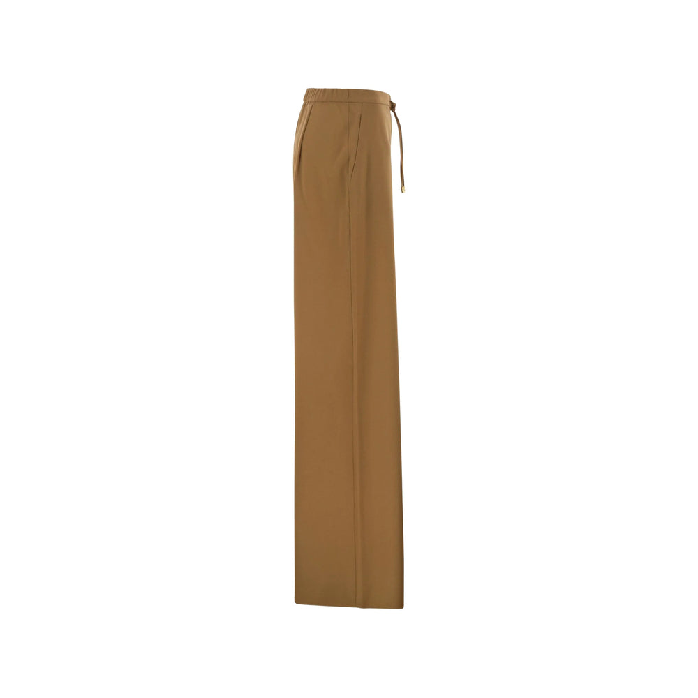 Max Mara Studio Brown Trousers - Palazzo Pants Women MAX MARA STUDIO