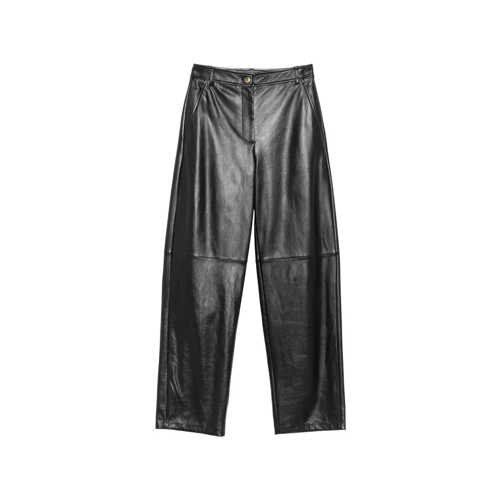 Max Mara Studio Black Trousers - Straight Trousers Women MAX MARA STUDIO