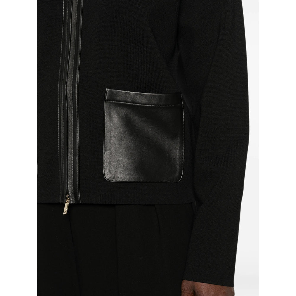 Max Mara Studio Black Tops - Hoodies Women MAX MARA STUDIO