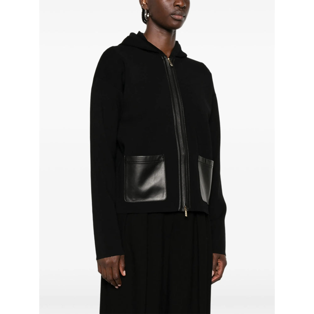 Max Mara Studio Black Tops - Hoodies Women MAX MARA STUDIO