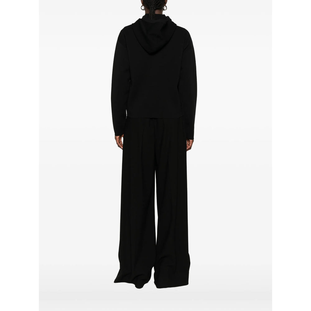 Max Mara Studio Black Tops - Hoodies Women MAX MARA STUDIO