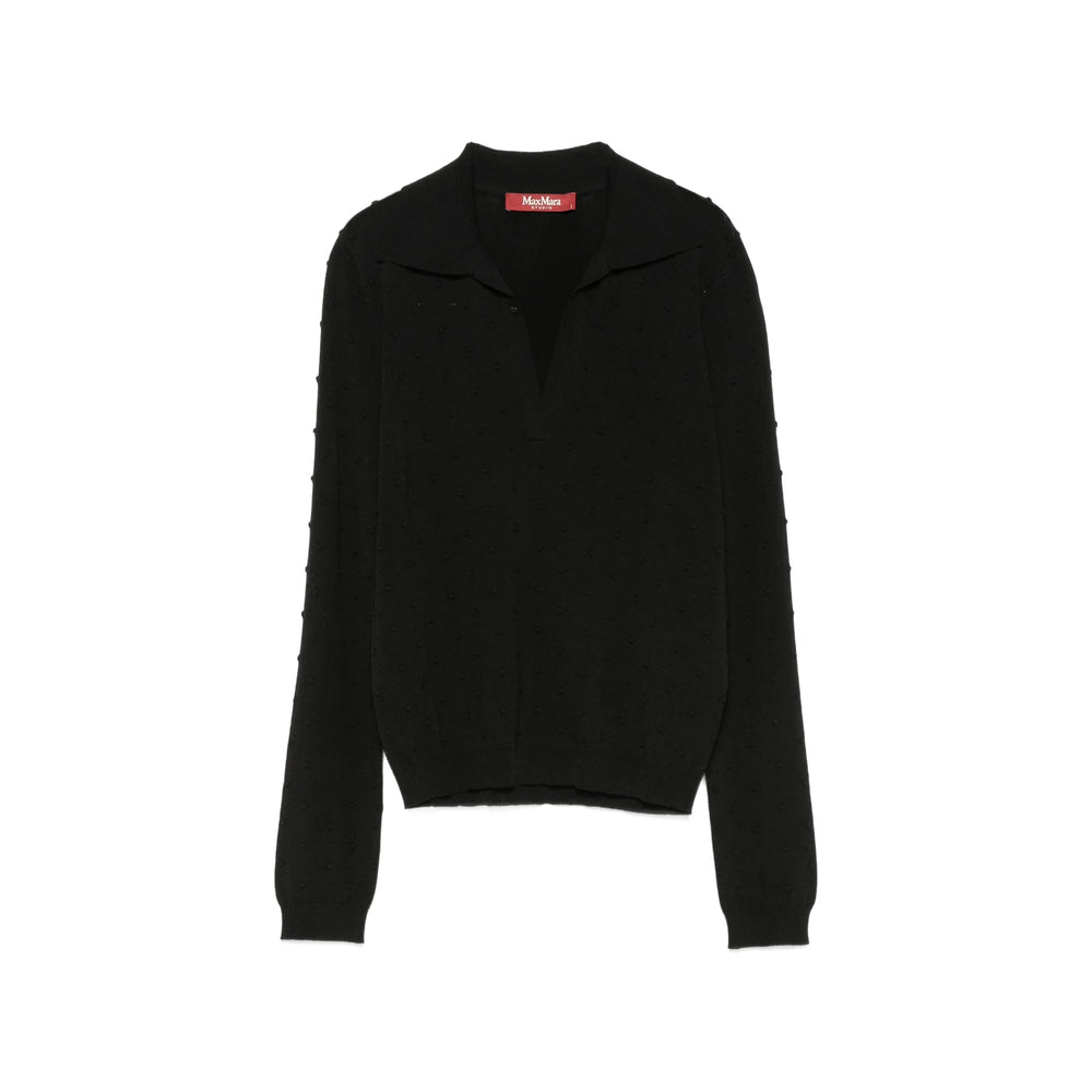 Max Mara Studio Black Knitwear - Jumpers Women MAX MARA STUDIO
