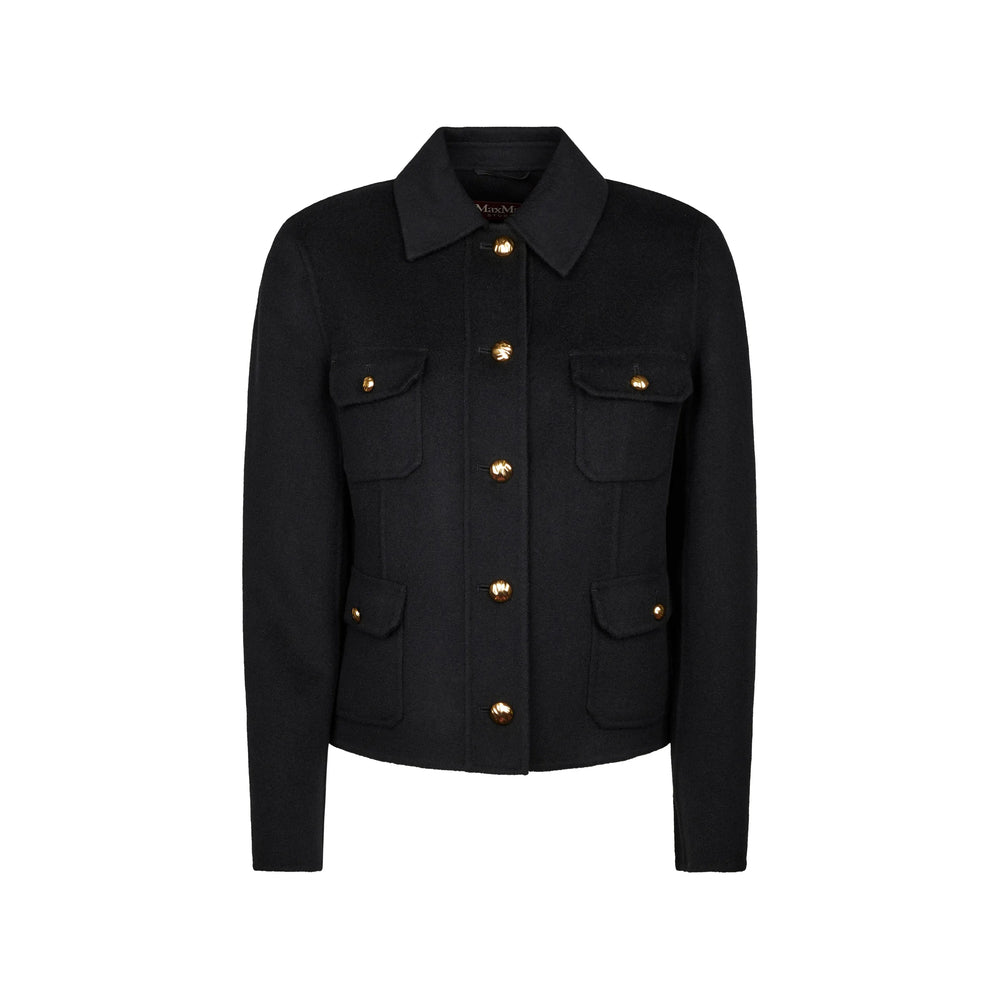Max Mara Studio Black Jackets - Cropped Jackets Women MAX MARA STUDIO