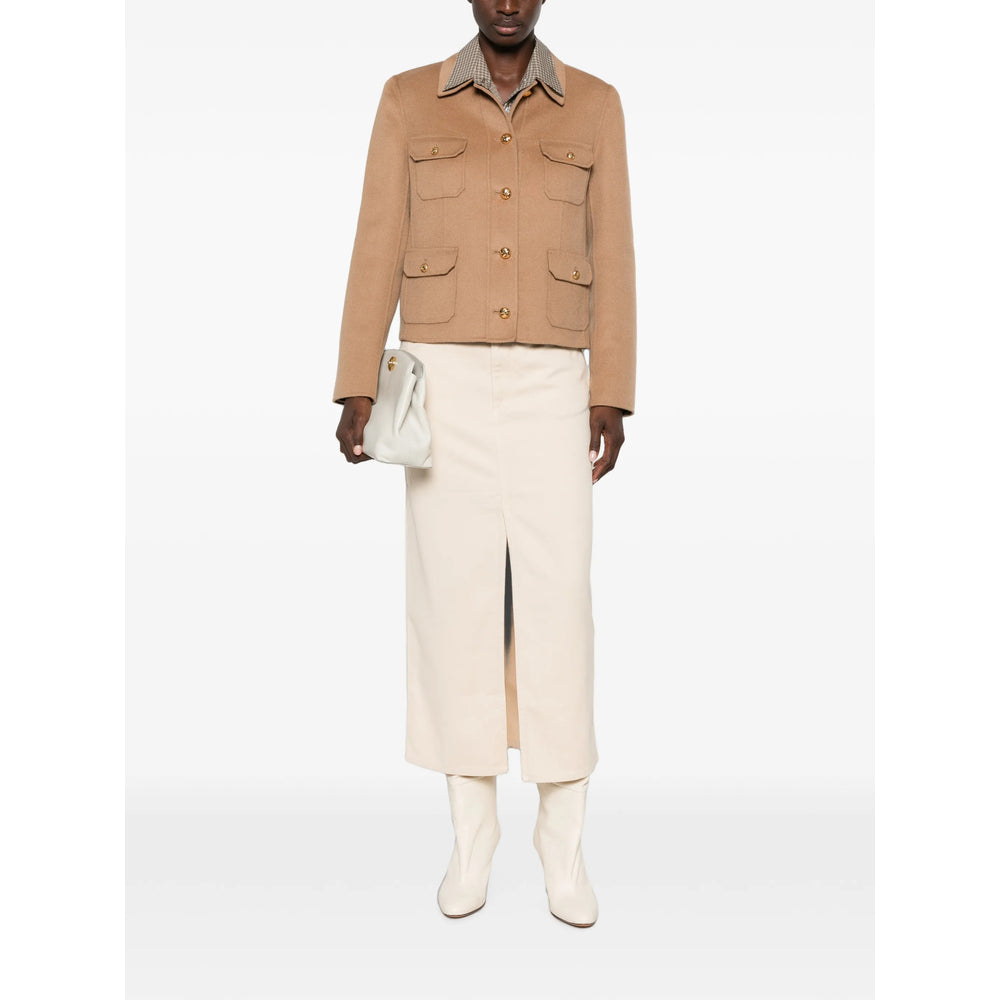 Max Mara Studio Neutrals Jackets - Tweed Jackets Women MAX MARA STUDIO