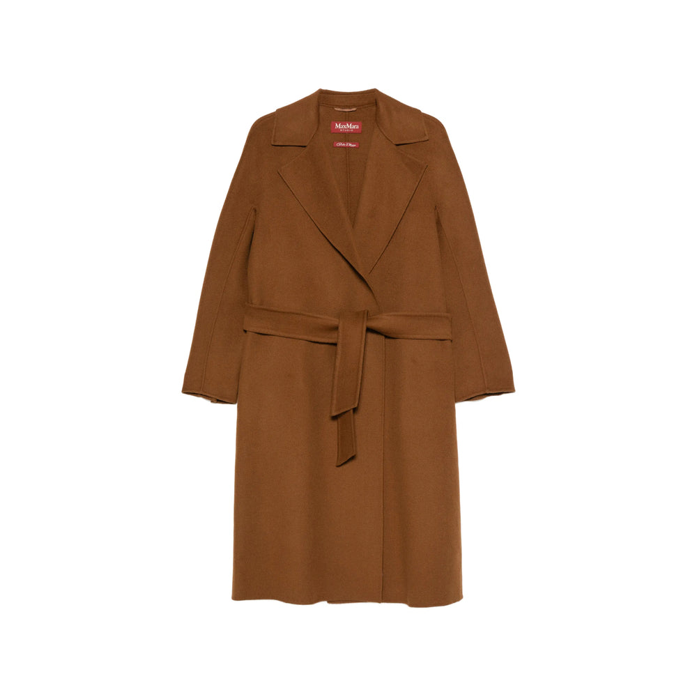 Max Mara Studio Brown Coats - Single Breasted Coats Women MAX MARA STUDIO