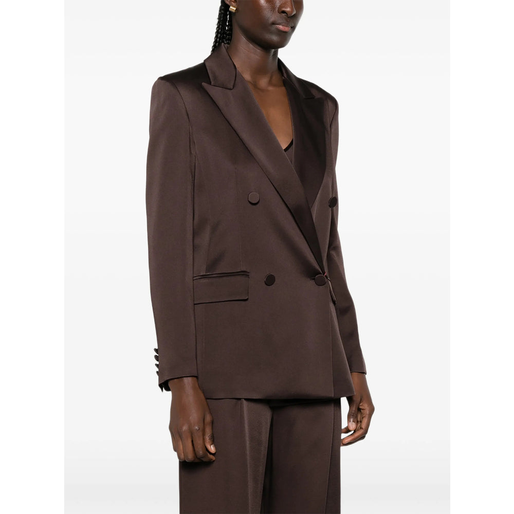 Max Mara Studio Brown Jackets - Blazers Women MAX MARA STUDIO