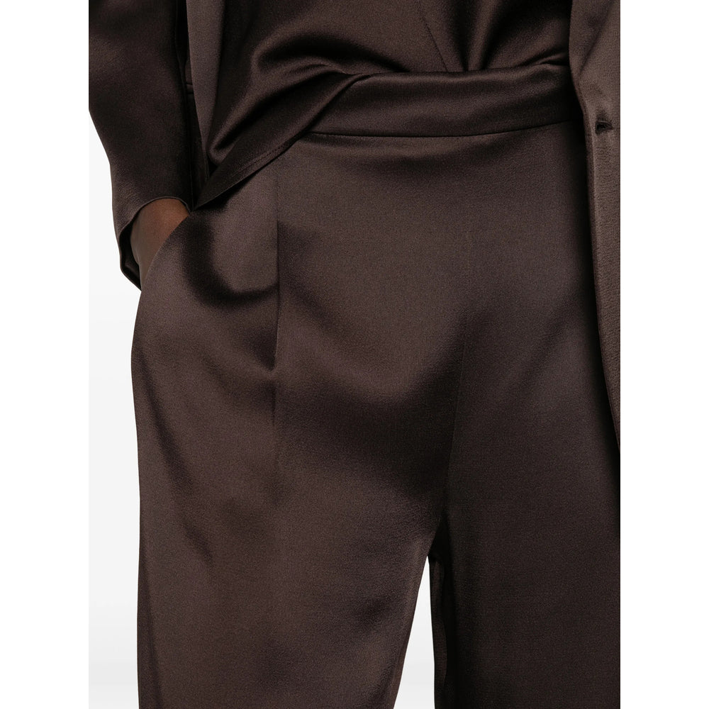Max Mara Studio Brown Trousers - Palazzo Pants Women MAX MARA STUDIO