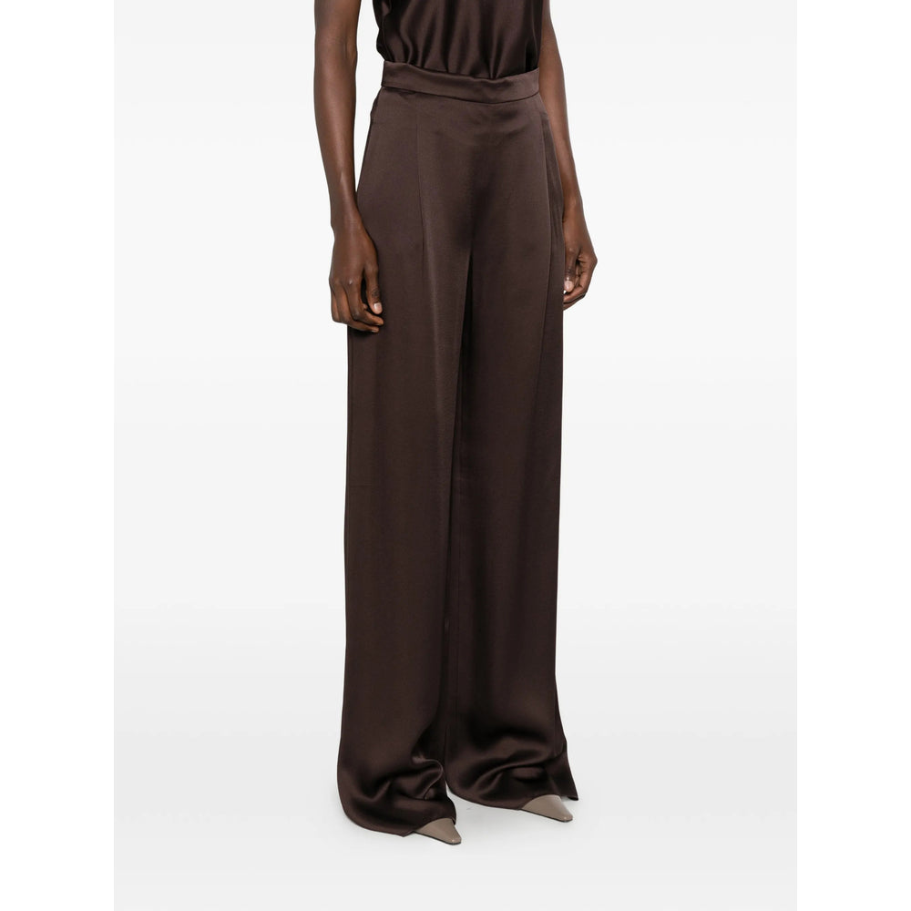 Max Mara Studio Brown Trousers - Palazzo Pants Women MAX MARA STUDIO