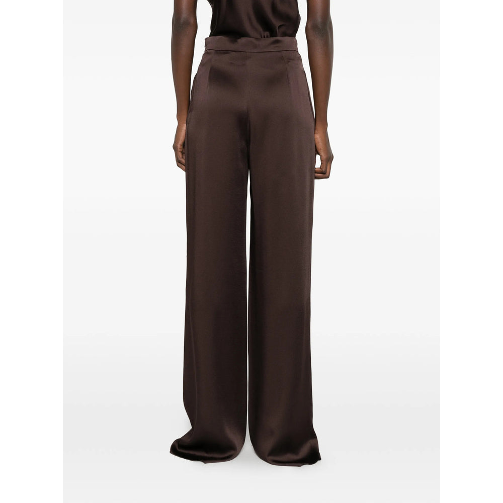 Max Mara Studio Brown Trousers - Palazzo Pants Women MAX MARA STUDIO