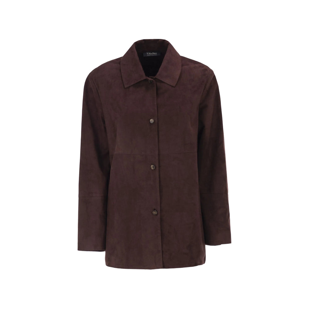 'S Max Mara Red Jackets - Leather Jackets Women S MAX MARA
