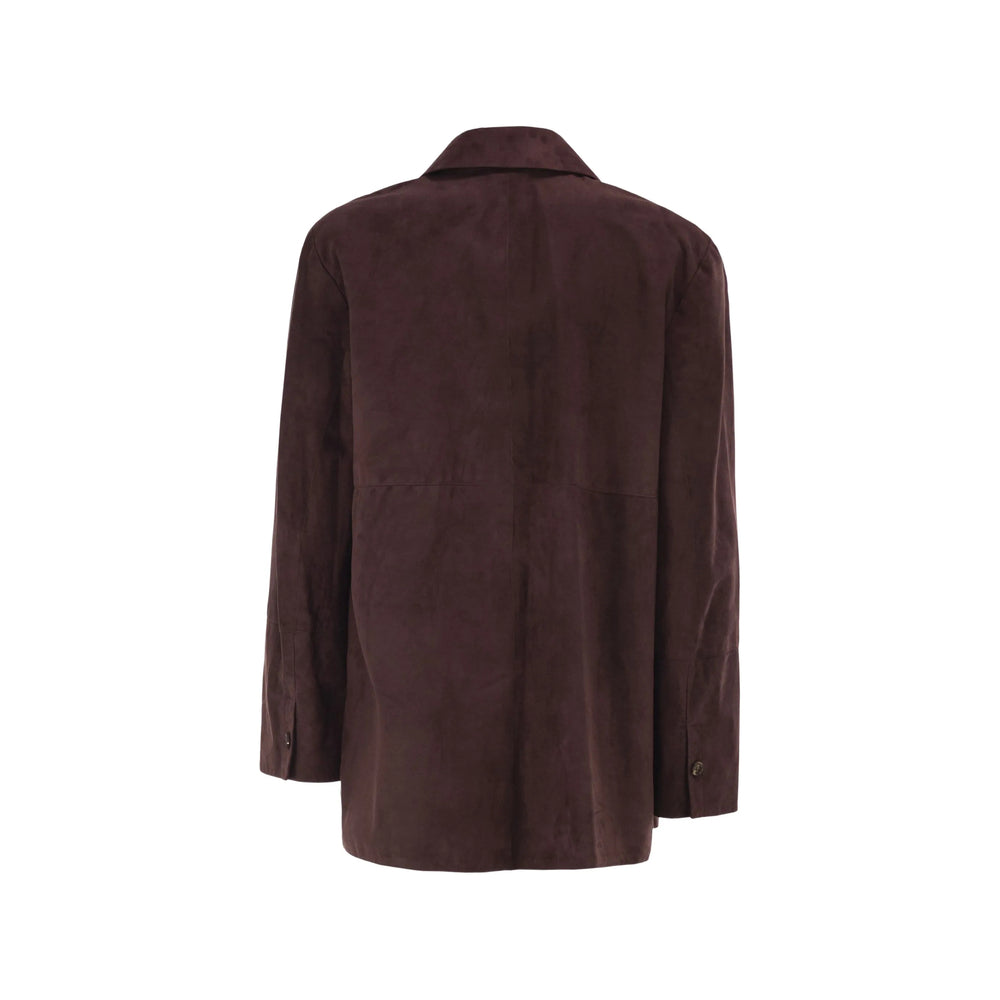 'S Max Mara Red Jackets - Leather Jackets Women S MAX MARA