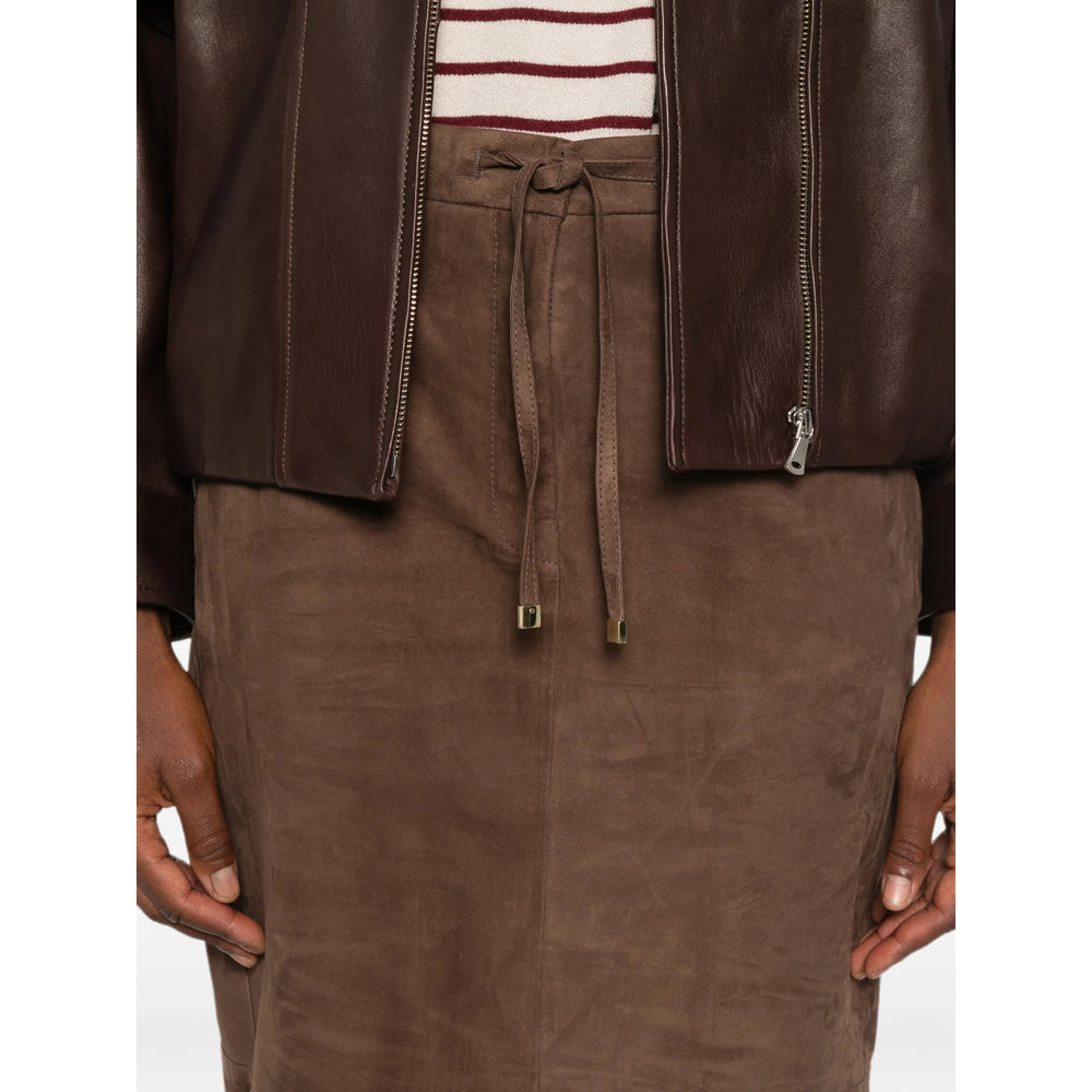 'S Max Mara Brown Skirts - Straight Skirts Women S MAX MARA