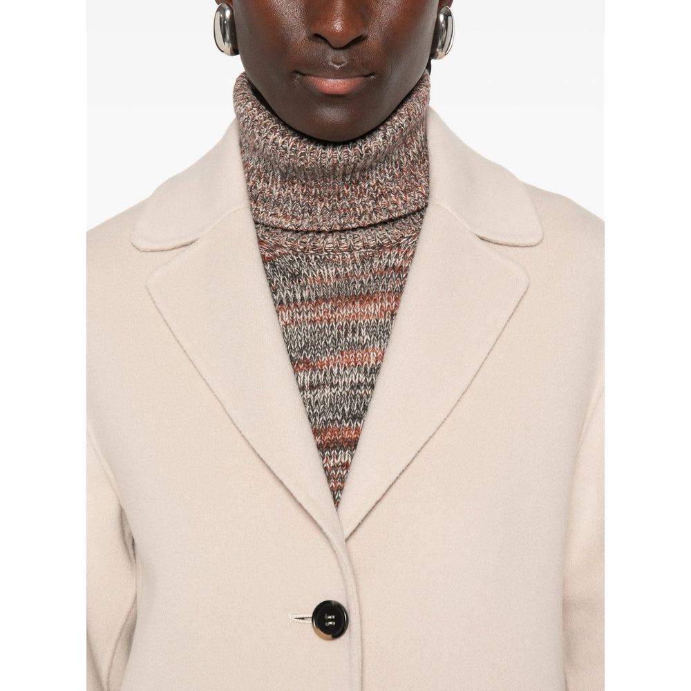 'S Max Mara Neutrals Coats - Single Breasted Coats Women S MAX MARA