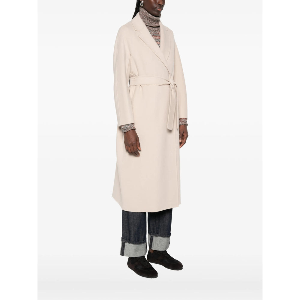 'S Max Mara Neutrals Coats - Single Breasted Coats Women S MAX MARA