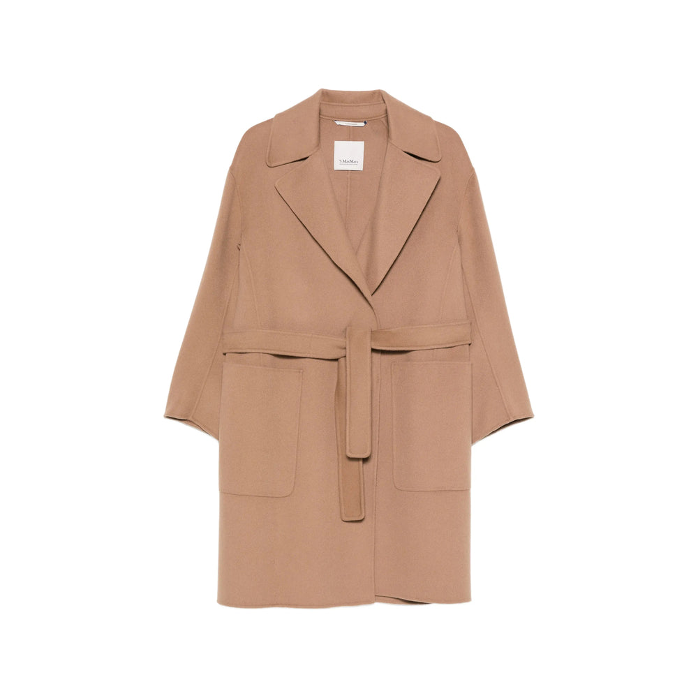 'S Max Mara Neutrals Coats - Single Breasted Coats Women S MAX MARA