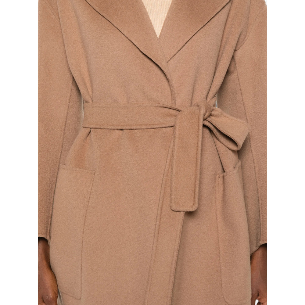 'S Max Mara Neutrals Coats - Single Breasted Coats Women S MAX MARA