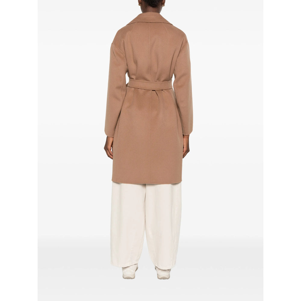 'S Max Mara Neutrals Coats - Single Breasted Coats Women S MAX MARA