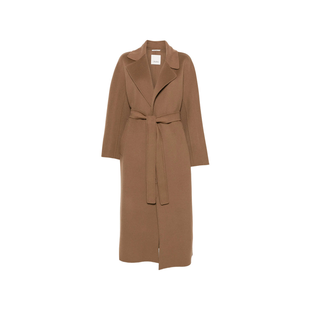 'S Max Mara Brown Coats - Single Breasted Coats Women S MAX MARA
