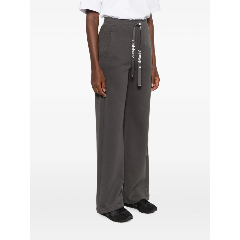 'S Max Mara Grey Trousers - Track Pants Women S MAX MARA
