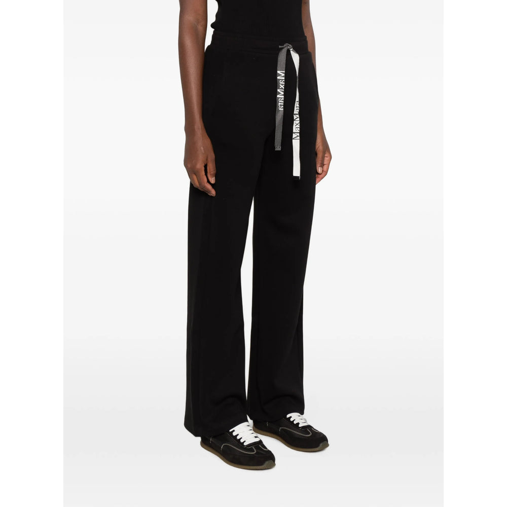 'S Max Mara Black Trousers - Track Pants Women S MAX MARA
