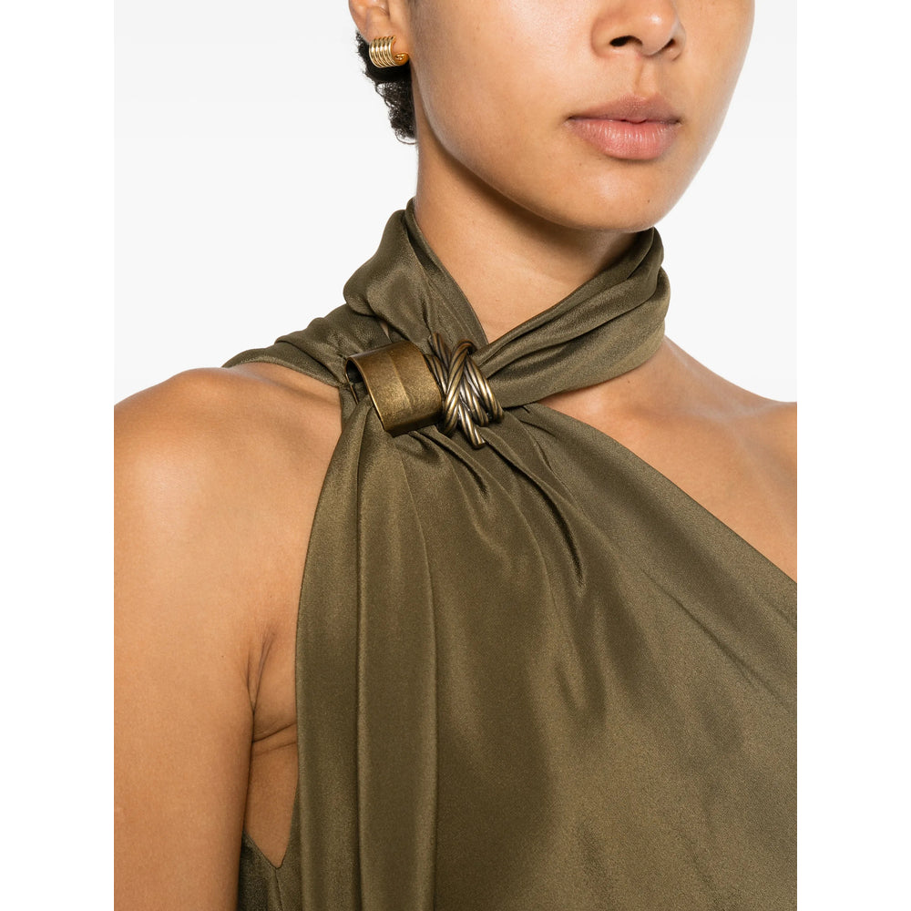Max Mara Pianoforte Green Dresses - Cocktail & Party Dresses Women MAX MARA