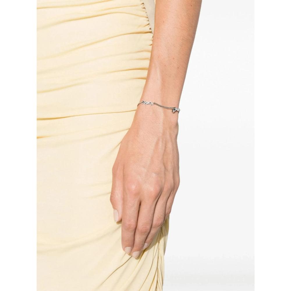 Saint Laurent Silver Bracelets Women SAINT LAURENT