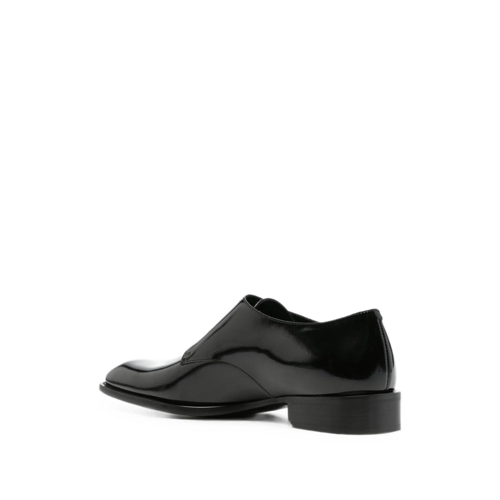 Saint Laurent Black Monk Shoes Men SAINT LAURENT