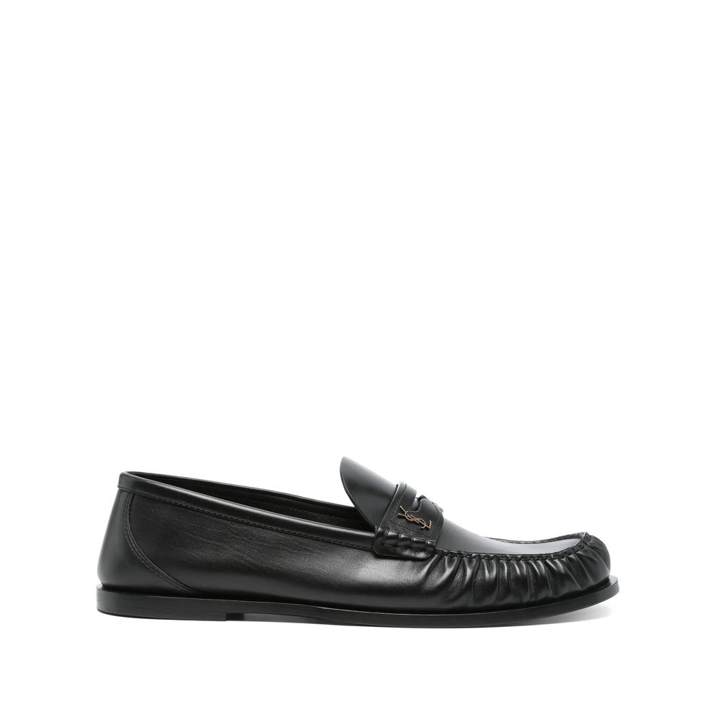 Saint Laurent Black Loafers Men SAINT LAURENT