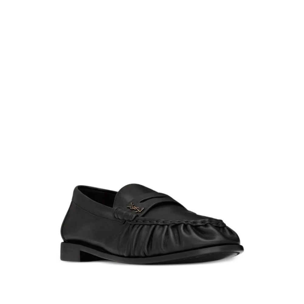Saint Laurent Black Loafers Men SAINT LAURENT