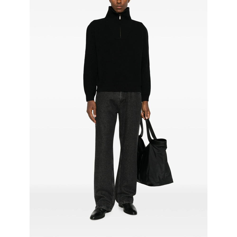 Saint Laurent Black Sweaters & Knitwear - Jumpers Men SAINT LAURENT