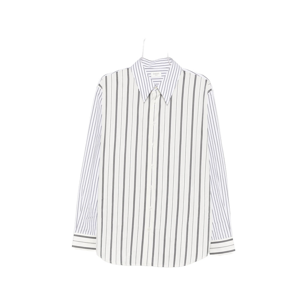 Saint Laurent White Shirts Men SAINT LAURENT