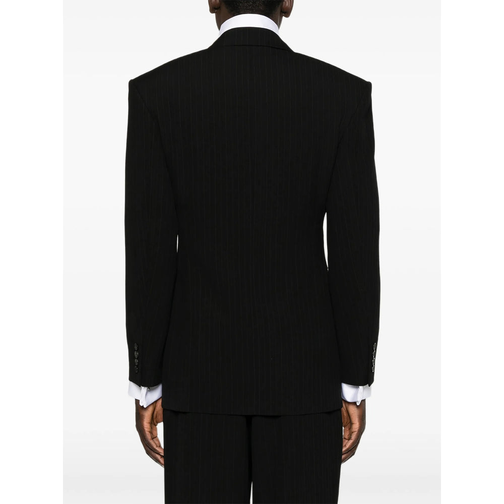 Saint Laurent Black Jackets - Blazers Men SAINT LAURENT