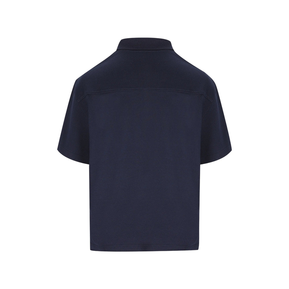 Saint Laurent Blue Polo Shirts Men