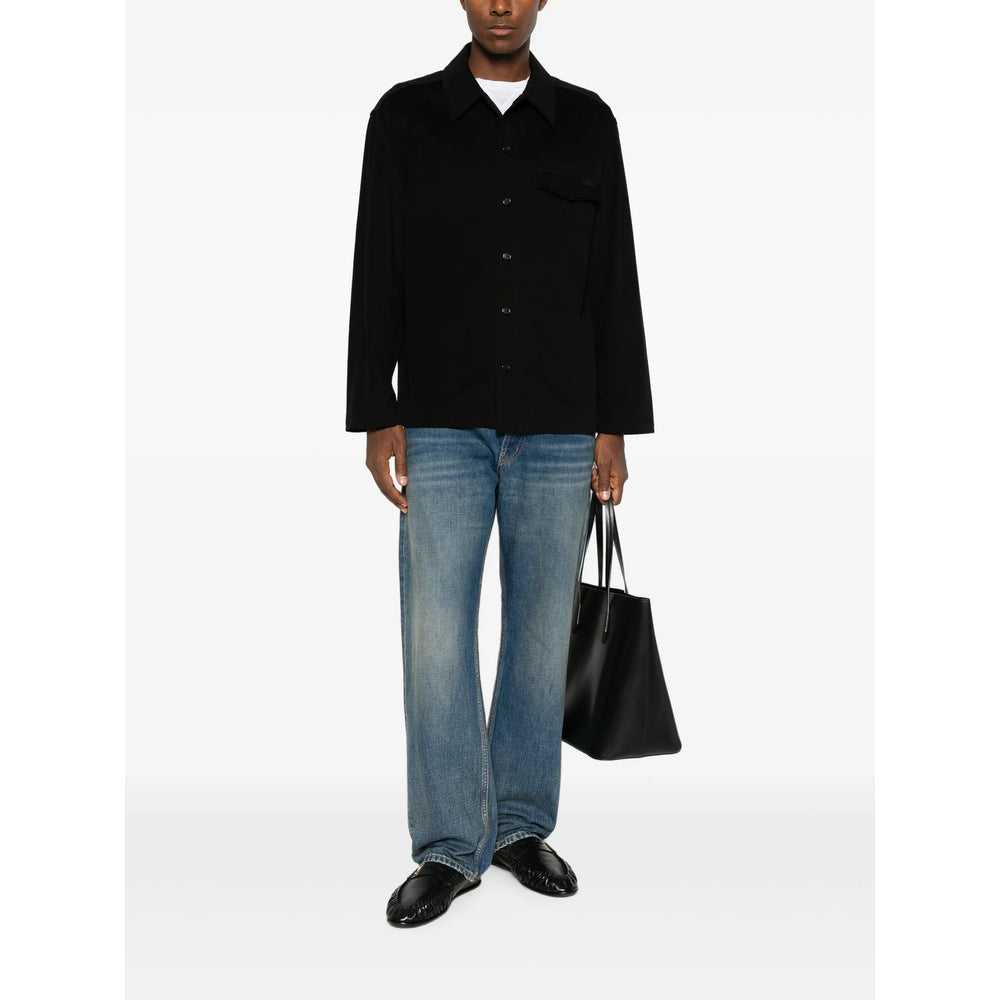 Saint Laurent Black Shirts Men SAINT LAURENT