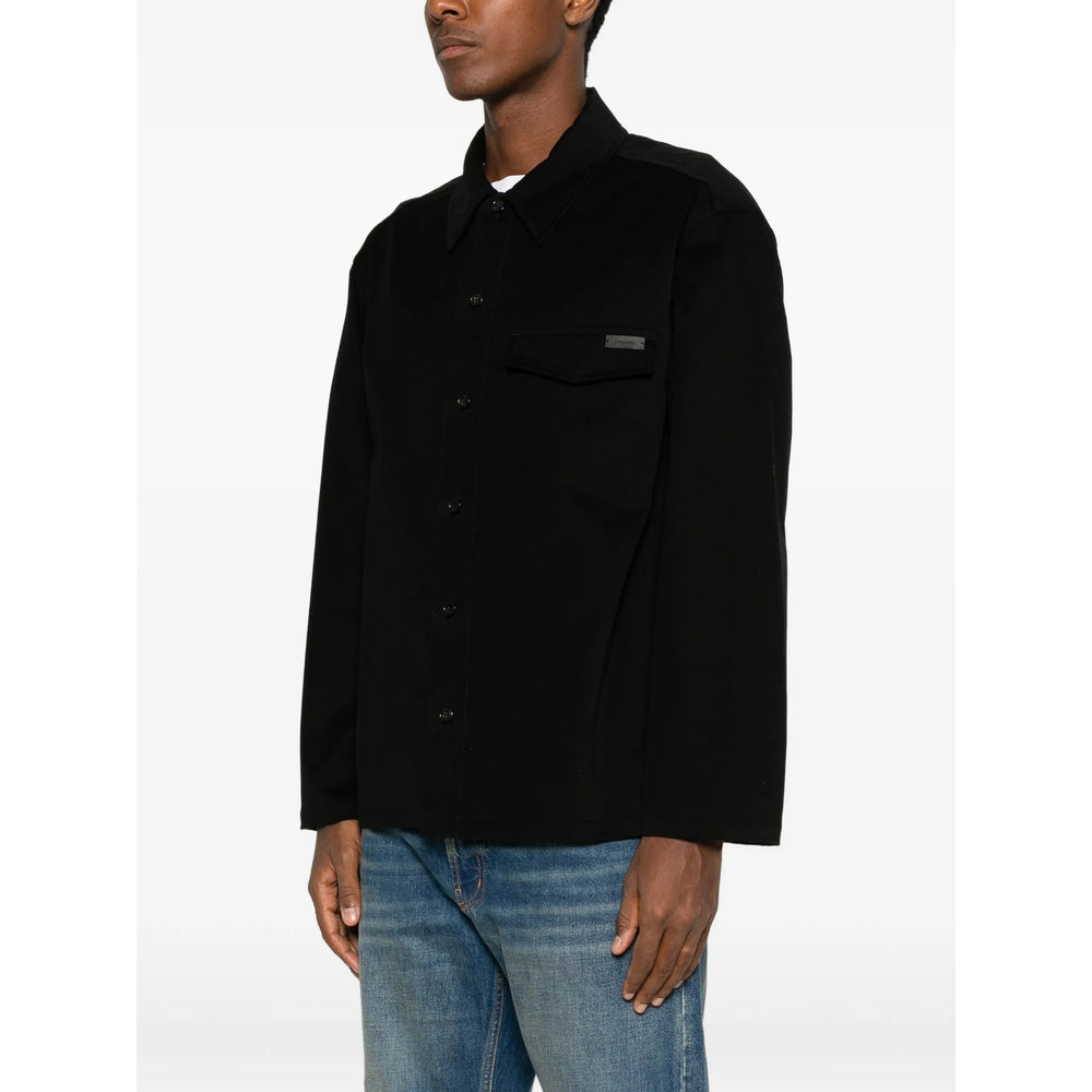 Saint Laurent Black Shirts Men SAINT LAURENT