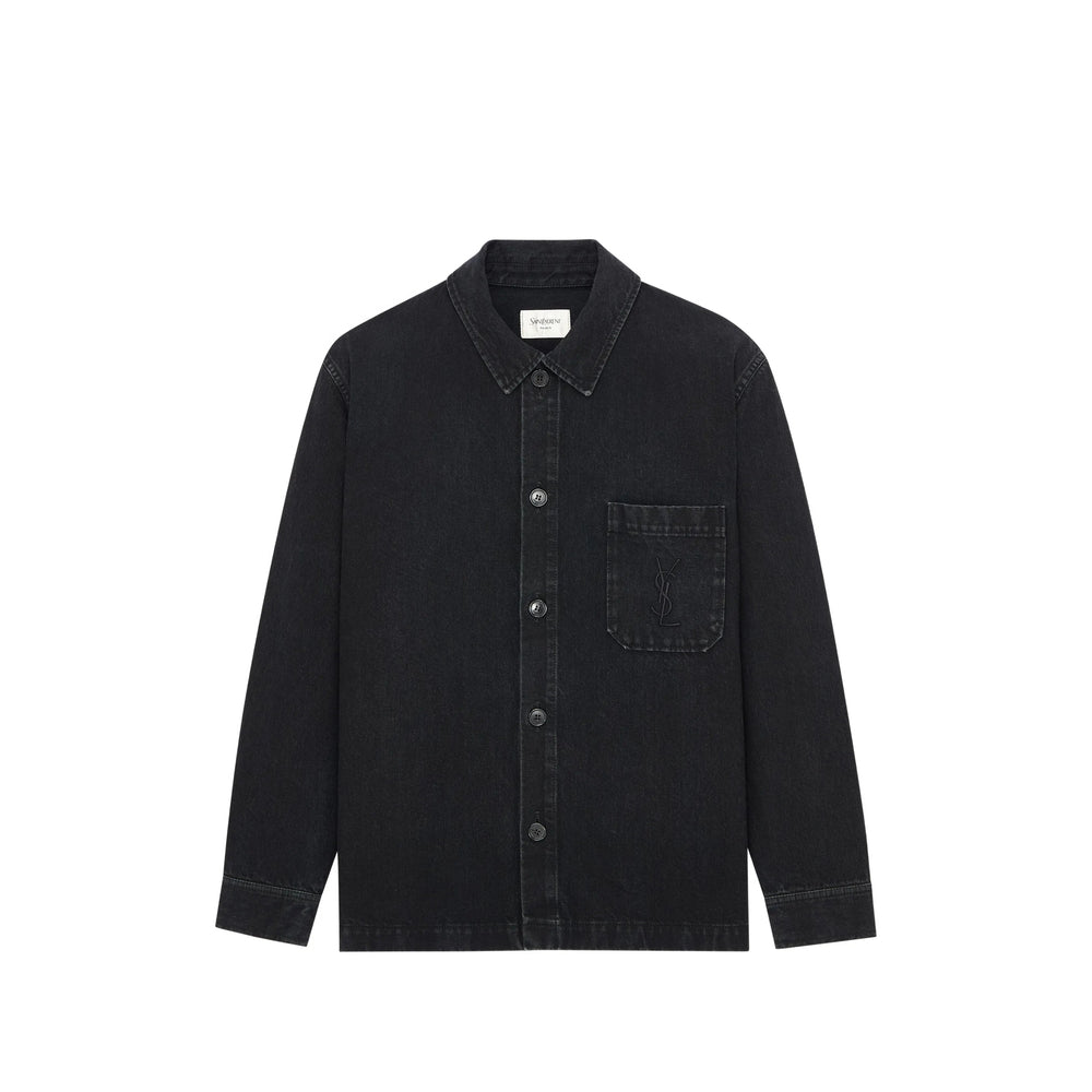 Saint Laurent Black Shirts Men