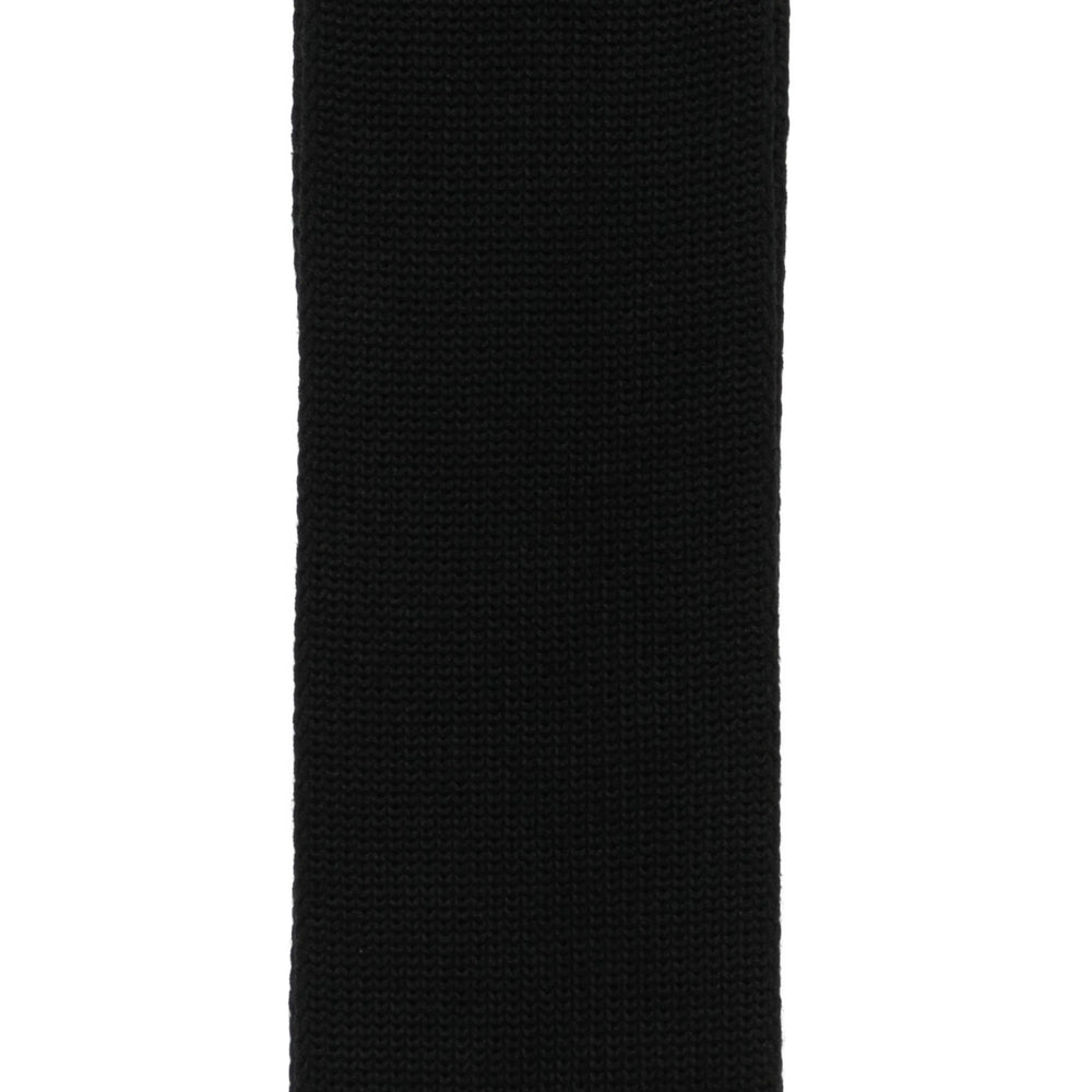 Saint Laurent Black Scarves Men SAINT LAURENT