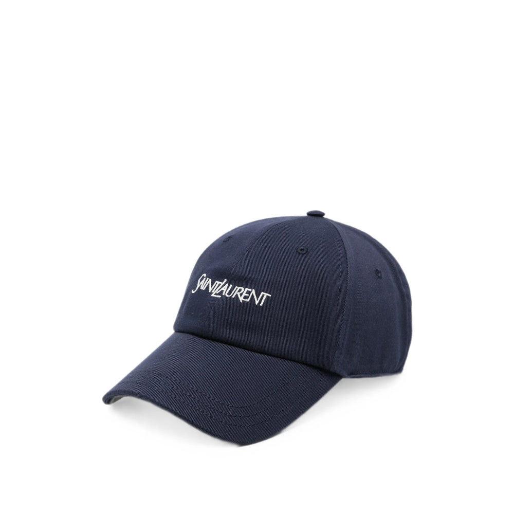 Saint Laurent Blue Hats Men SAINT LAURENT