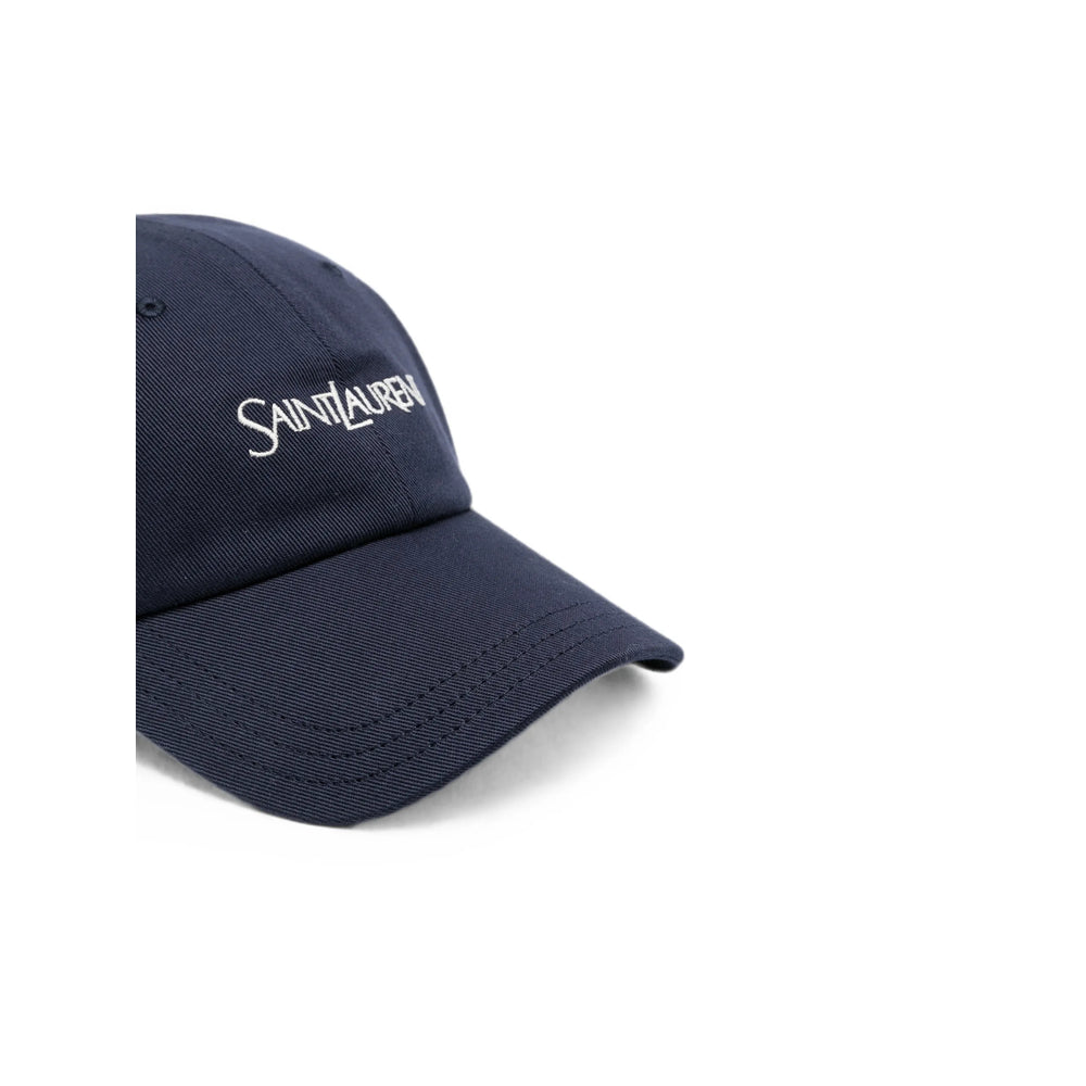 Saint Laurent Blue Hats Men SAINT LAURENT