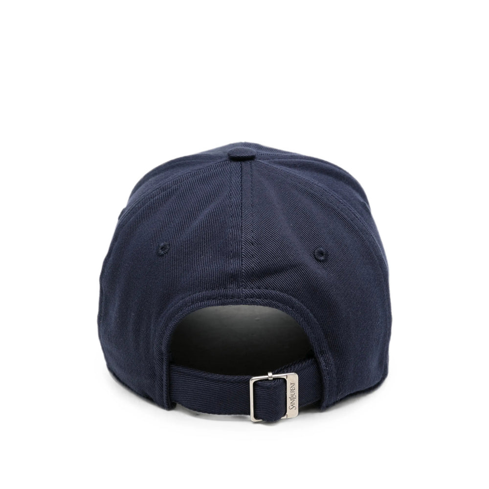 Saint Laurent Blue Hats Men SAINT LAURENT